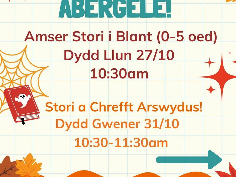 ABERGELE - Spooky Story and Craft!