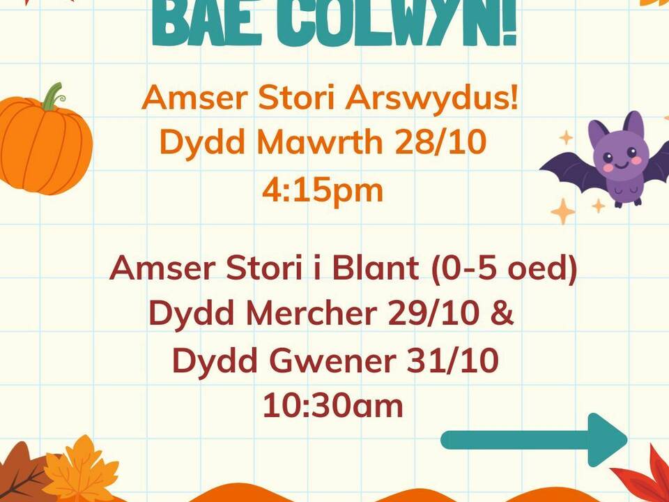 COLWYN BAY - Spooky Story Time and Activities!