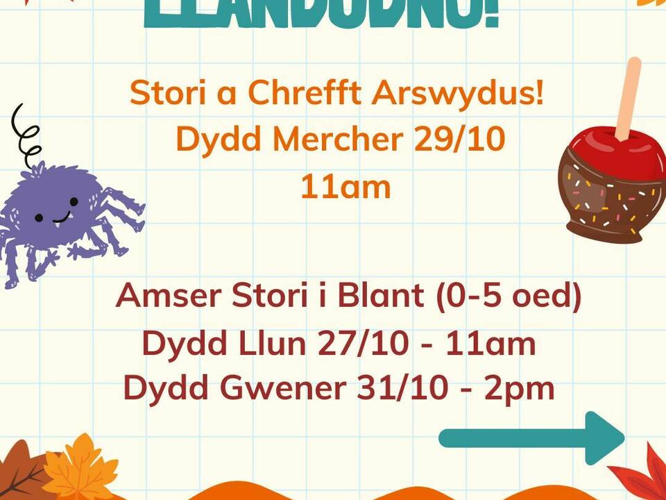 LLANDUDNO - Spooky Story and Craft!